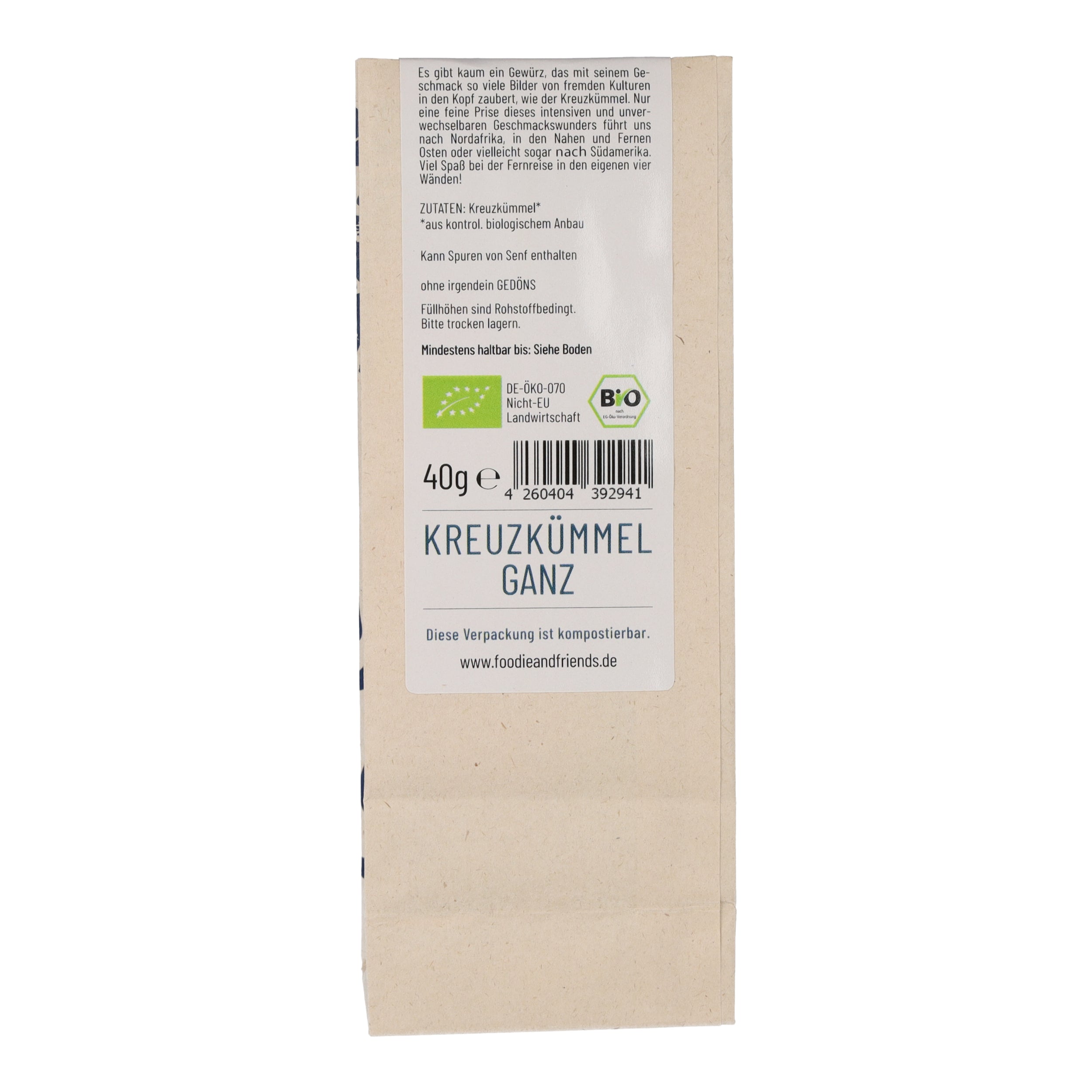 BIO Kreuzkümmel ganz