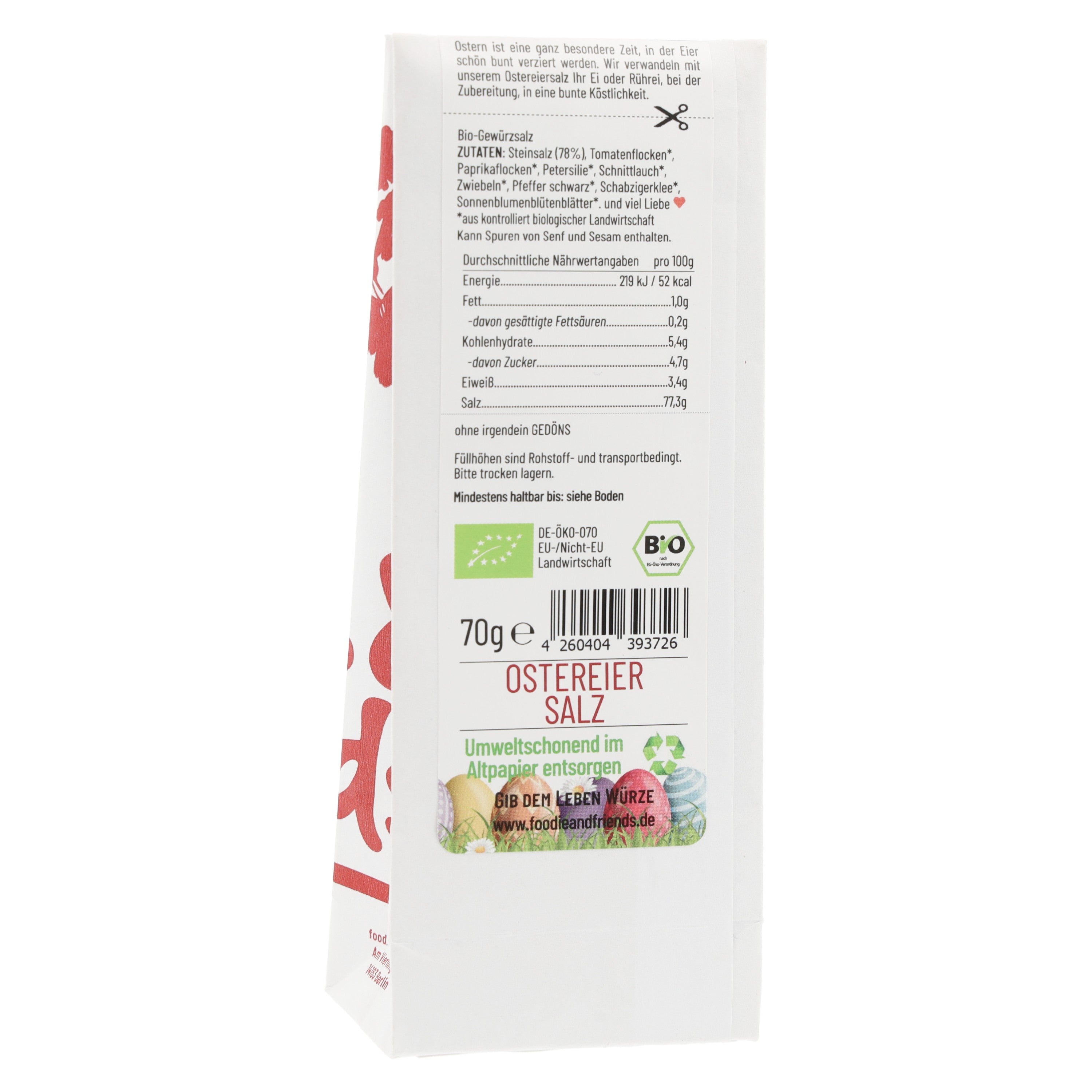 BIO Ostereiersalz