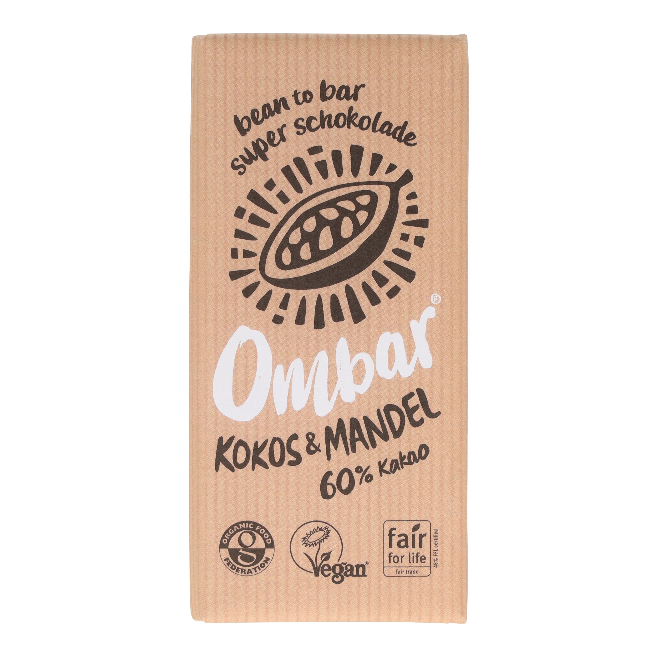 Ombar® Mandel Kokos Bio Roh- Schokolade 70g