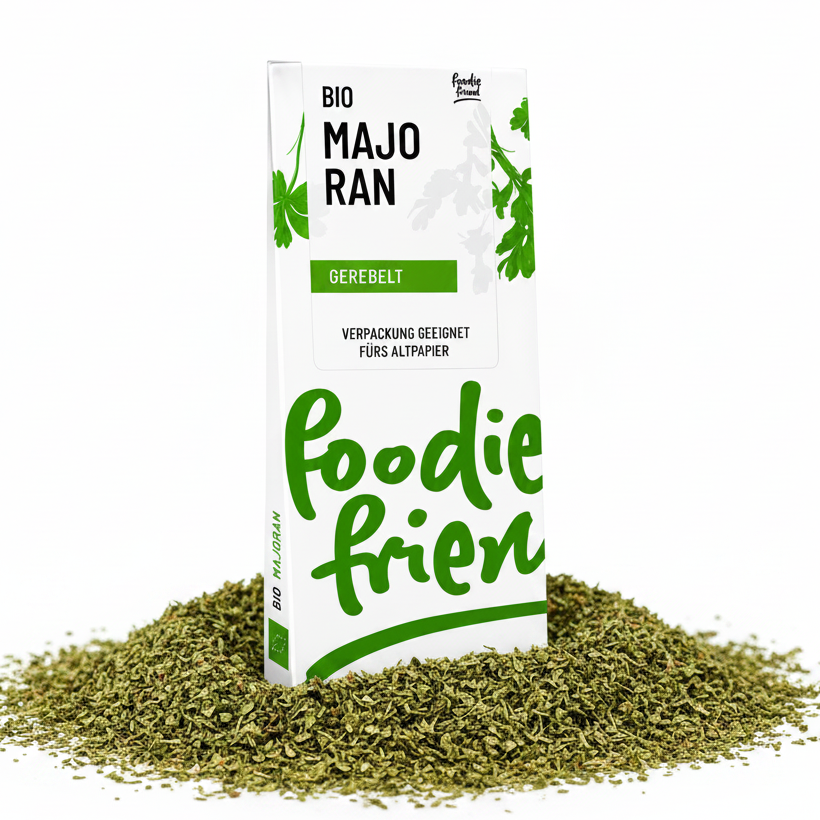 BIO Majoran gerebelt von foodie & friends