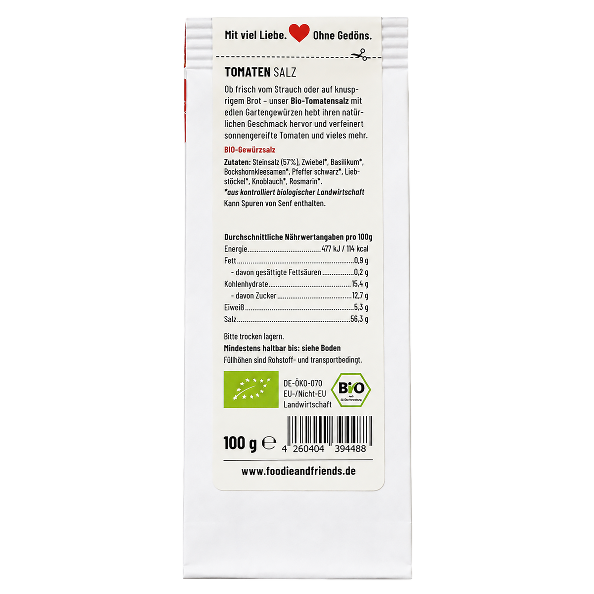 BIO Tomatensalz