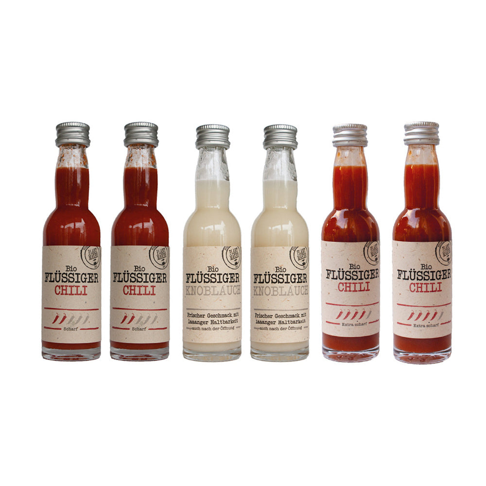 Bio Flüssiger Knoblauch scharf