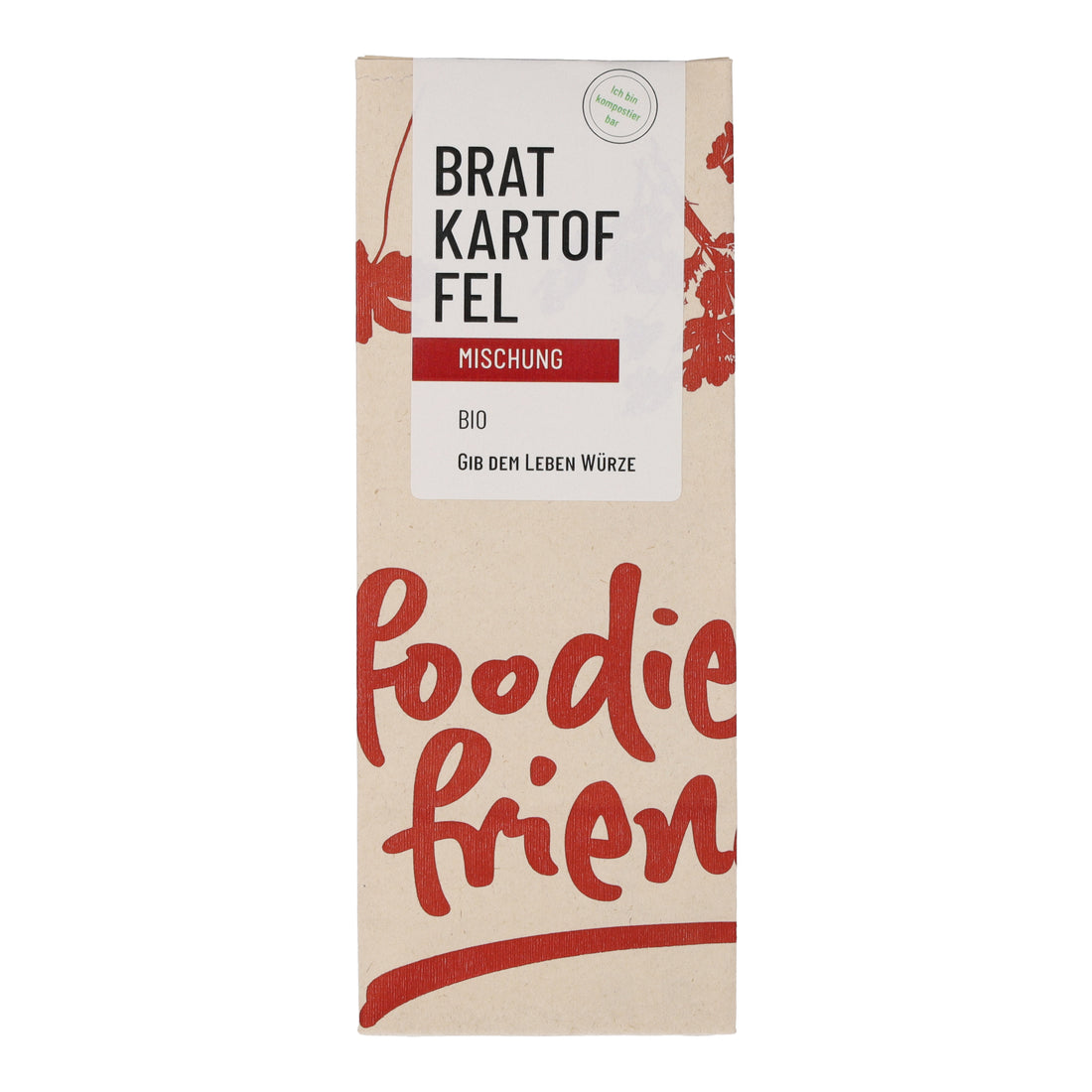 BIO Bratkartoffel Gewürz Verpackung Vorderseite