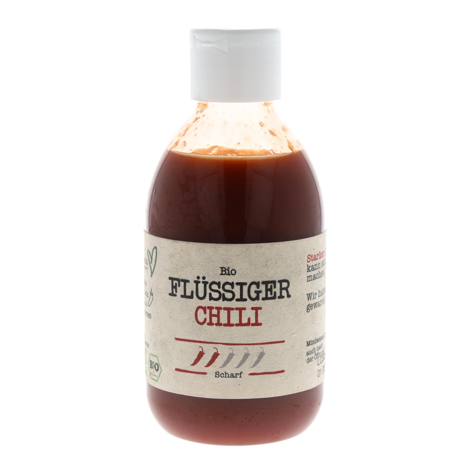 ”Flüssige Bio Kräuter” Chili, Scharf 240ml