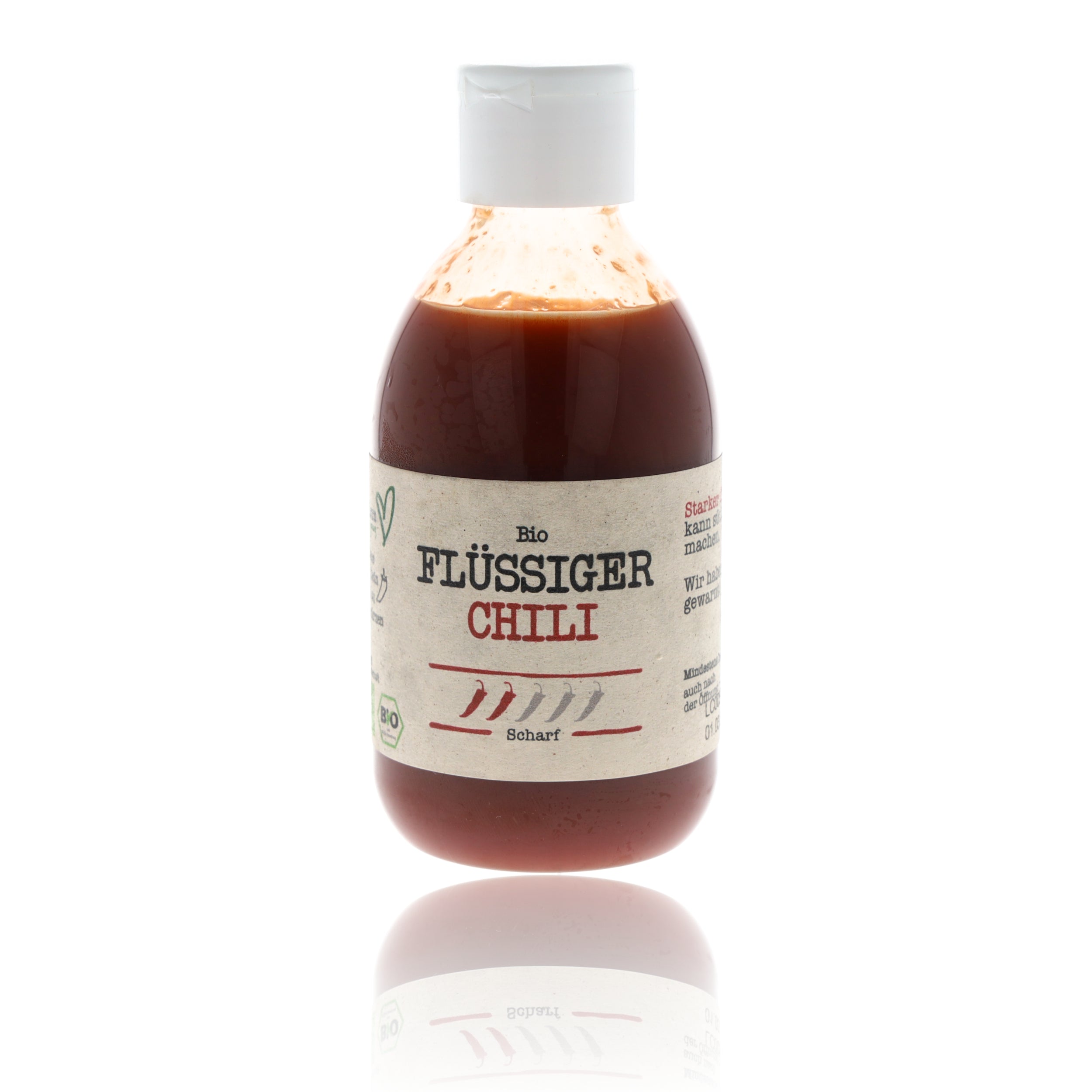 ”Flüssige Bio Kräuter” Chili, Scharf 240ml