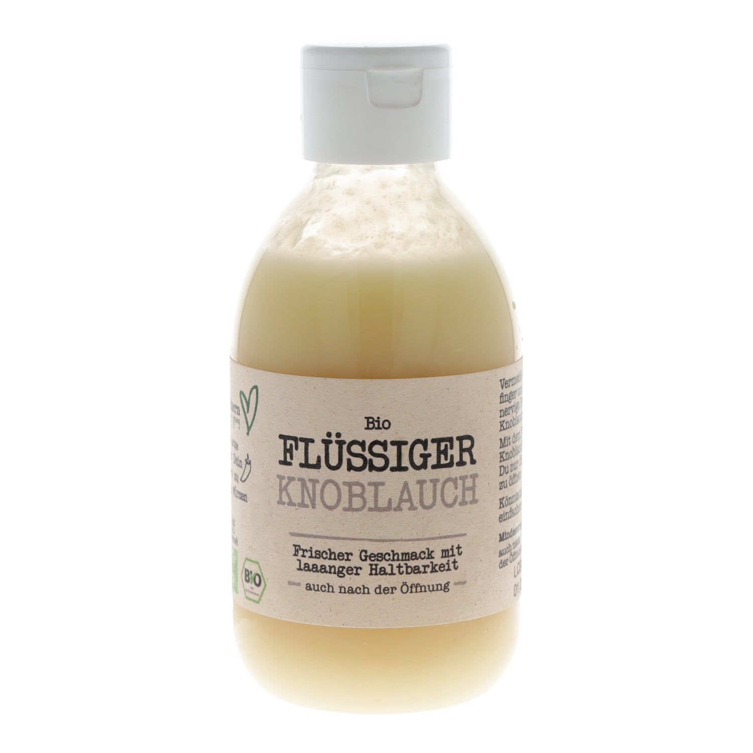 &quot;Flüssige Bio Kräuter” Knoblauch 40ml