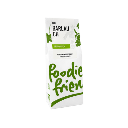 BIO Bärlauch geschnitten Tüte von foodie &amp; friends