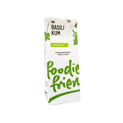 BIO Basilikum geschnitten von foodie &amp; friends