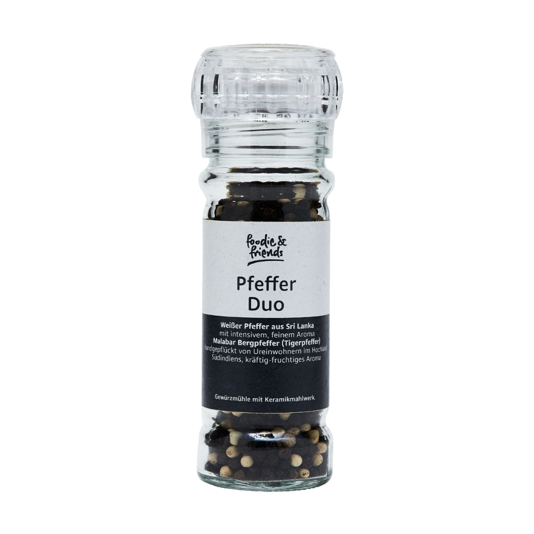 BIO Pfeffer Duo (schwarz/weiß)