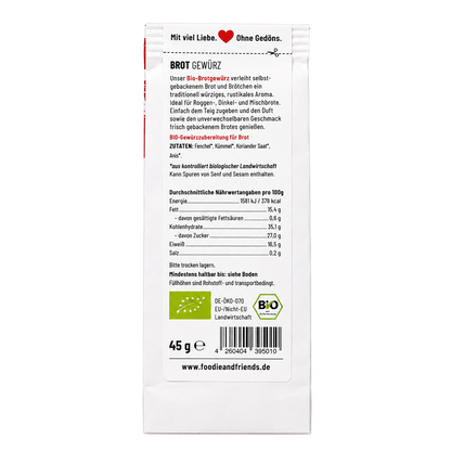 BIO Brotgewürz Tüte