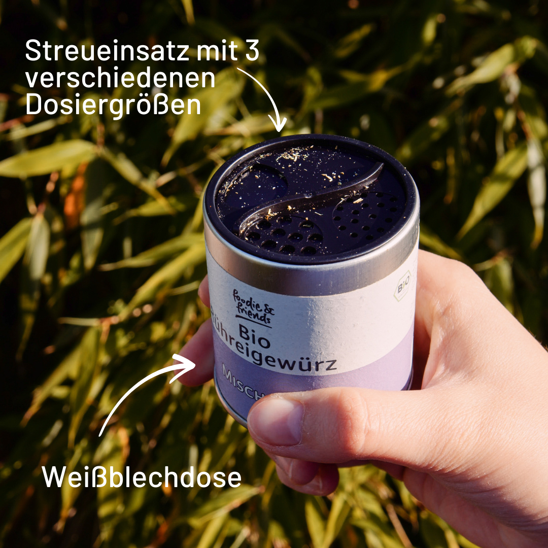 BIO Rühreigewürz Verpackung Vorderseite