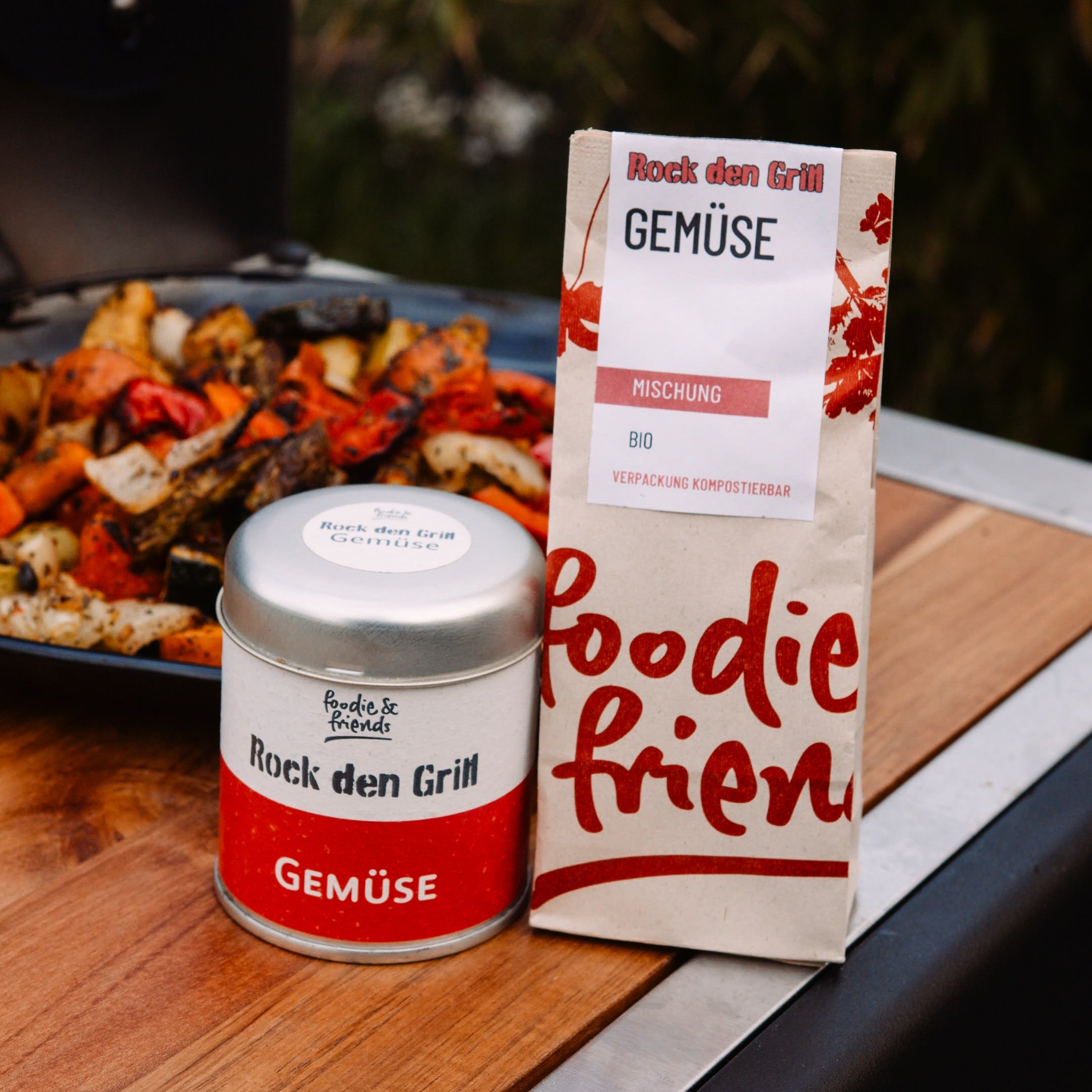 foodie&amp;friends_Rock den Grill Gemüse